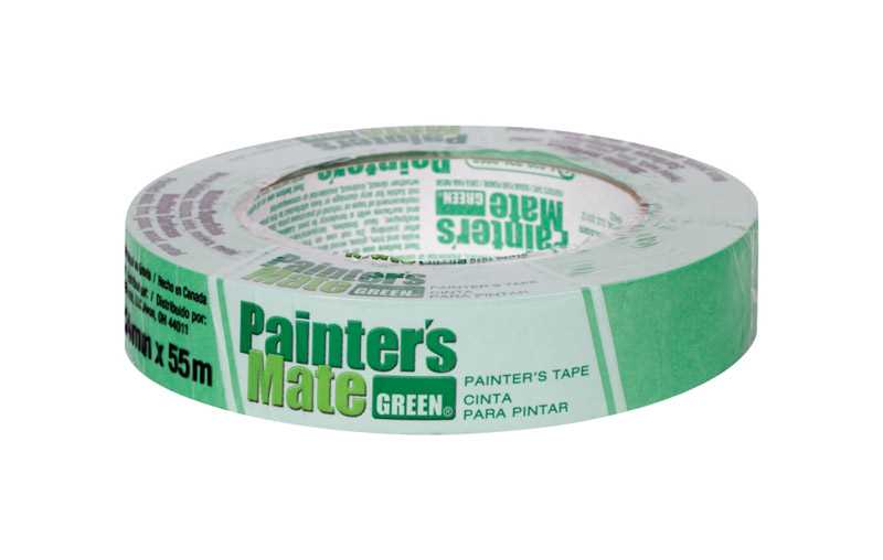 Painter's Mate 0.94 in. W x 60 yd. L Green Medium Strength Masking Tape 1 pk