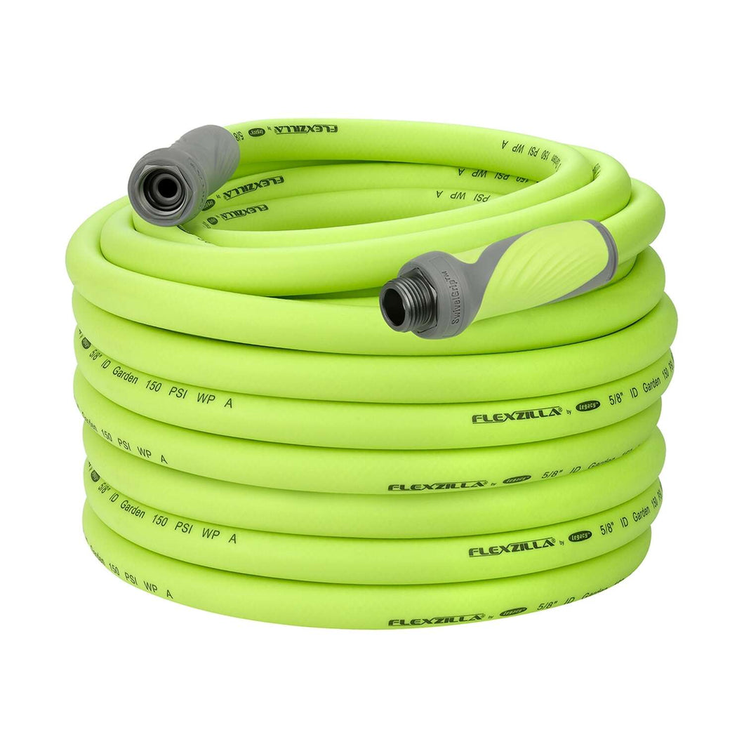 Legacy Flexzilla SwivelGrip 5/8 in. D X 100 ft. L Garden Hose Green