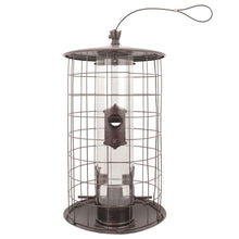 Load image into Gallery viewer, Perky-Pet The Preserve Wild Bird and Finch 3 lb Metal Wire Cage Bird Feeder 4 ports