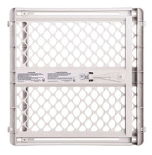 Load image into Gallery viewer, North States Gray 26 in. H X 26-42 in. W Plastic Child Safety Gate