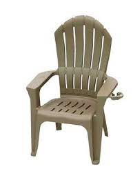 Adams Big Easy Portobello Polypropylene Frame Adirondack Chair.