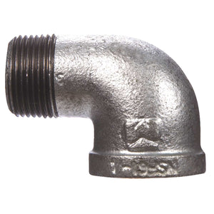 BK Products 1 in. FPT x 1 in. Dia. MPT Galvanized Malleable Iron Street Elbow