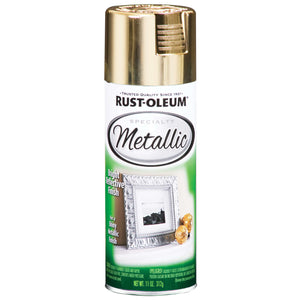 Gold Rust-Oleum Specialty Metallic Spray Paint 11 oz