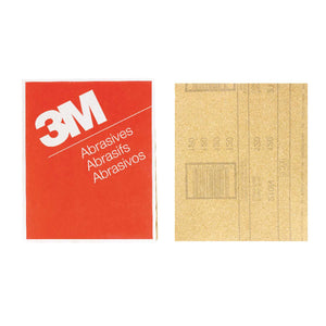 3M 11 in. L x 9 in. W 120 Grit Fine Aluminum Oxide Sandpaper 100 pk