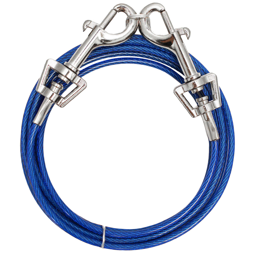 CABLE DOG STD WT 20' BLUE