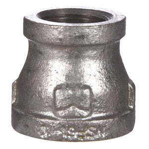 BK Products 1/2 in. FPT x 3/8 in. Dia. FPT Galvanized Malleable Iron Reducing Coupling