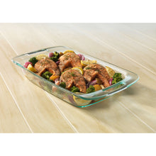 Load image into Gallery viewer, Pyrex 9 in. W X 16 in. L Oblong Dish Clear
