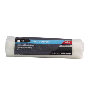 Ace Best Woven 9 in. W X 1/4 in. S Paint Roller Cover 1 pk