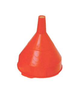 Little Giant Orange 8-1/2 in. H Plastic 64 oz Funnel with Screen