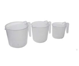 3 pc Measuring Cup set (1 cup/ 2 cup/ 4 cup)