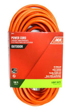 Load image into Gallery viewer, Ace Indoor or Outdoor 100 ft. L Orange Extension Cord 16/3 SJTW