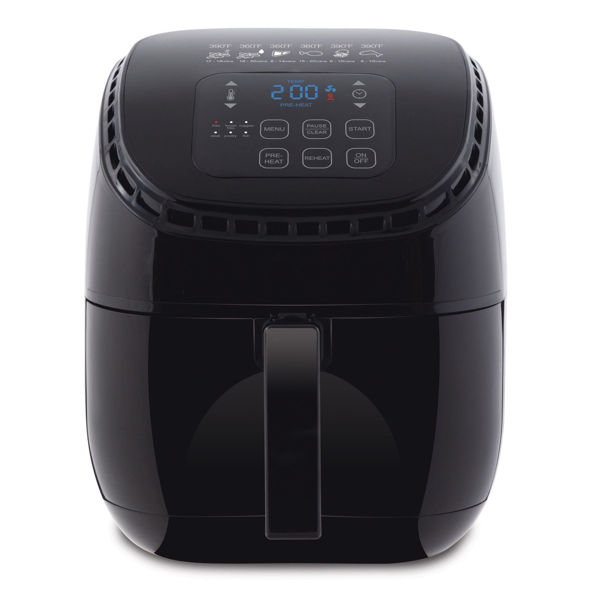 NuWave Brio Black 3 qt. Digital Air Fryer – Hi-Pro Ace