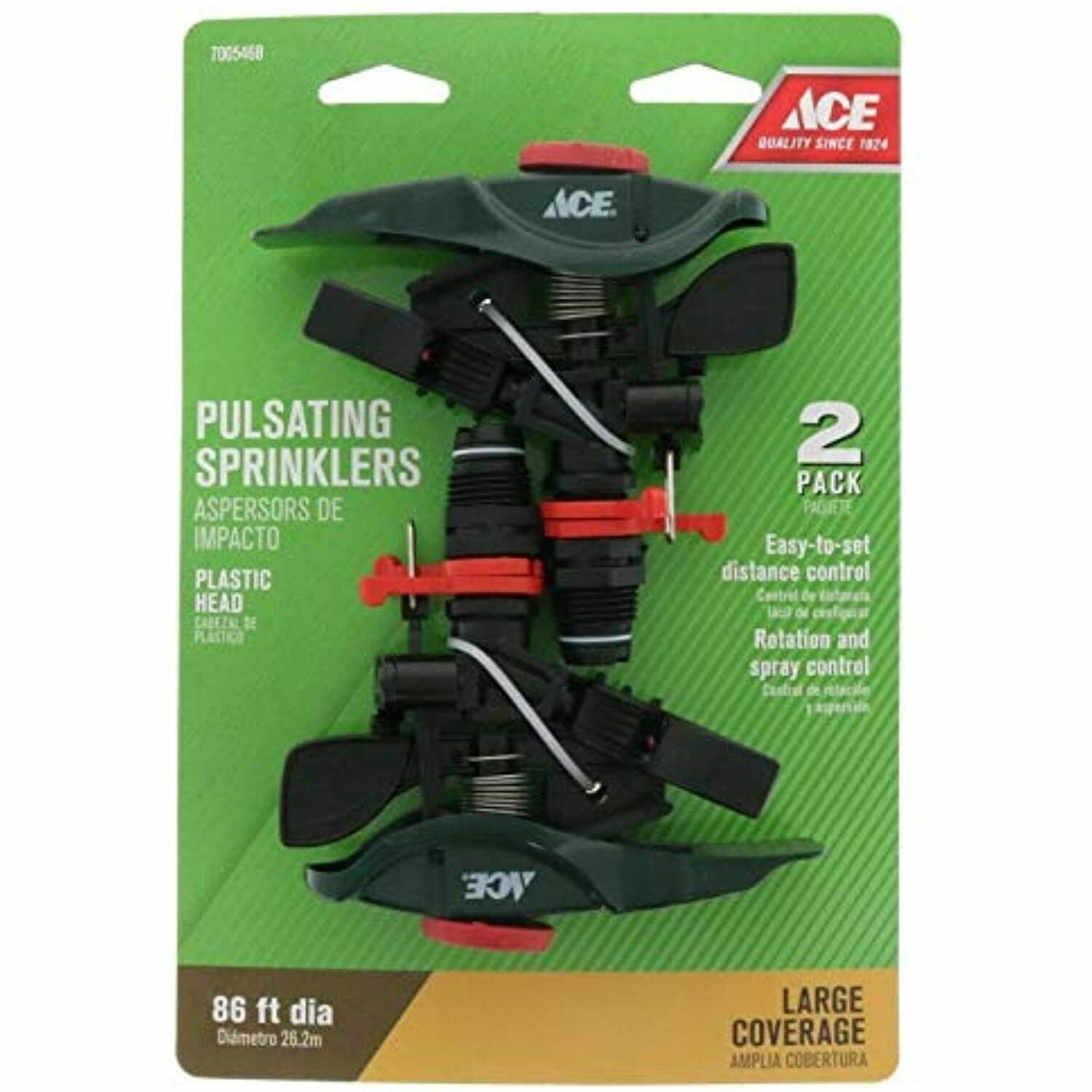 Ace Impulse Sprinkler 5800 sq ft 2 pk