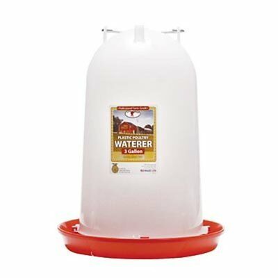 3 Gallon Poultry Waterer