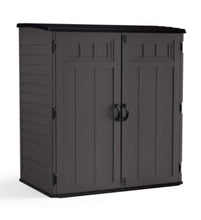 Load image into Gallery viewer, Suncast 6 ft. x 3 ft. Plastic Vertical Storage Shed with Floor Kit